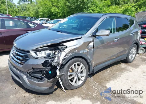 2014 Hyundai Santa Fe Sport из США, поврежденный, VIN 5XYZU3LA8EG127209